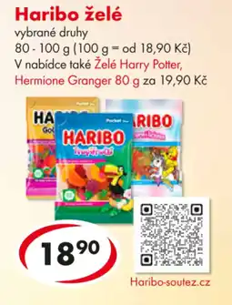 CBA HARIBO želé nabídka