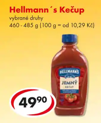 CBA HELLMANN'S Kečup nabídka