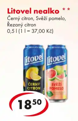 CBA Litovel nealko nabídka