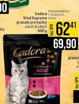 Jip Cadora Vital Supreme granule pro kočky 600 g nabídka