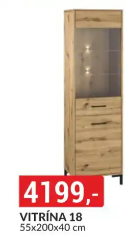 Baumax Vitrína 18 nabídka