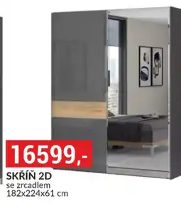 Baumax Skříň 2d se zrcadlem nabídka