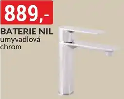 Baumax Baterie nil umyvadlová chrom nabídka