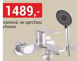 Baumax Vanová, se sprchou chrom nabídka