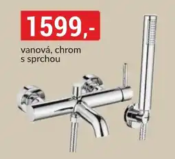 Baumax Vanová, chrom s sprchou nabídka