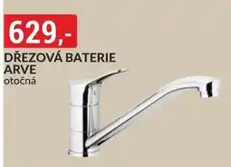 Baumax Dřezová baterie arve otočná nabídka