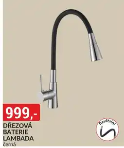 Baumax Dřezová baterie lambada černá nabídka