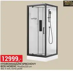 Baumax Hydromasážní sprchovy box nordic nabídka