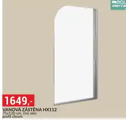 Baumax Vanová zástěna hx112 nabídka