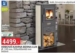Baumax Krbová kamna berna lux nabídka