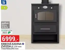 Baumax Krbová kamna* zvezda nabídka
