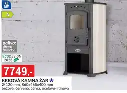 Baumax Krbová kamna żar nabídka
