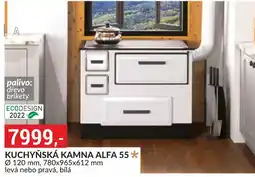 Baumax Kuchyňská kamna alfa 55 nabídka