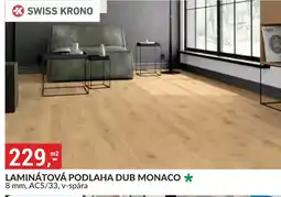 Baumax Laminátová podlaha dub monaco nabídka