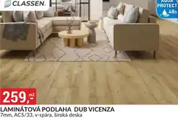 Baumax Laminátová podlaha dub vicenza nabídka
