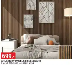 Baumax Akustický panel s filcem dark nabídka