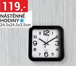 Baumax Nástěnné hodiny nabídka