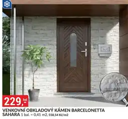 Baumax Venkovní obkladový kámen barcelonetta sahara nabídka