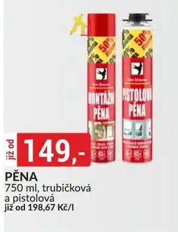 Baumax Pěna nabídka