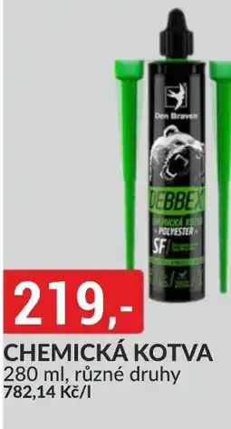 Baumax Chemická kotva nabídka