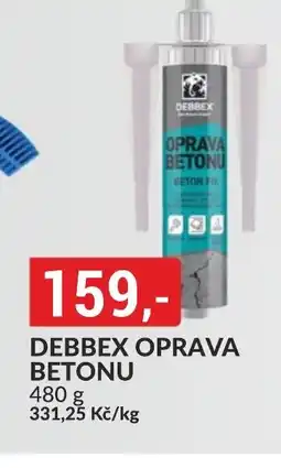 Baumax Debbex oprava betonu nabídka