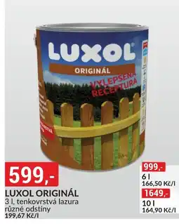 Baumax Luxol originál nabídka