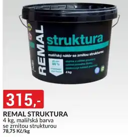 Baumax Remal struktura nabídka