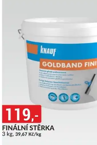 Baumax Finální stěrka nabídka