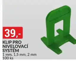 Baumax Klip pro nivelovací systém nabídka