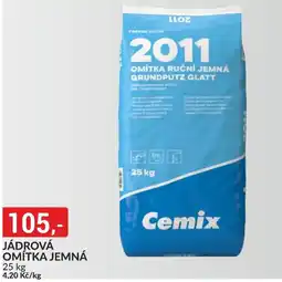 Baumax Jádrová omítka jemná nabídka
