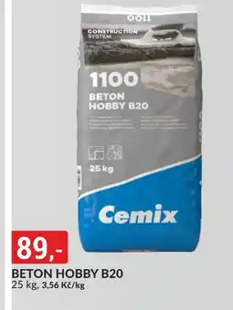 Baumax Beton hobby b20 nabídka
