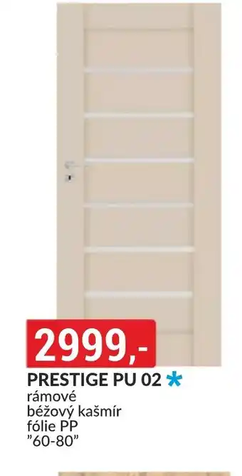 Baumax PRESTIGE PU 02 nabídka