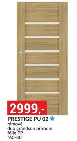 Baumax PRESTIGE PU 02 nabídka