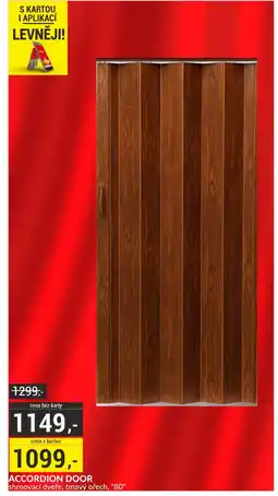 Baumax Accordion door nabídka