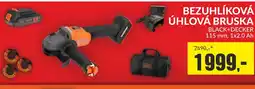 Baumax BLACK+DECKER Bezuhlíková úhlová bruska nabídka