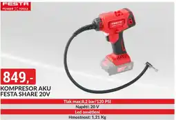 Baumax Kompresor aku festa share 20v nabídka
