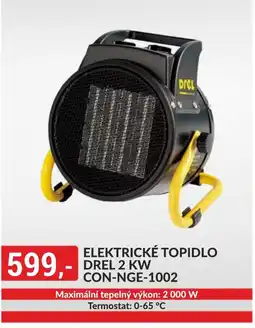 Baumax Elektrické topidlo drel 2 kw con-nge-1002 nabídka