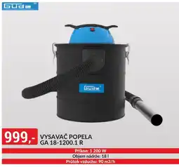 Baumax Vysavač popela GA 18-1200.1 R nabídka