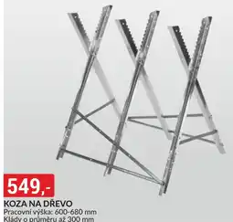 Baumax Koza na dřevo nabídka