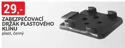 Baumax Zabezpečovací držák plastového klínu plast, černý nabídka