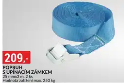 Baumax Popruh s upínacím zámkem nabídka