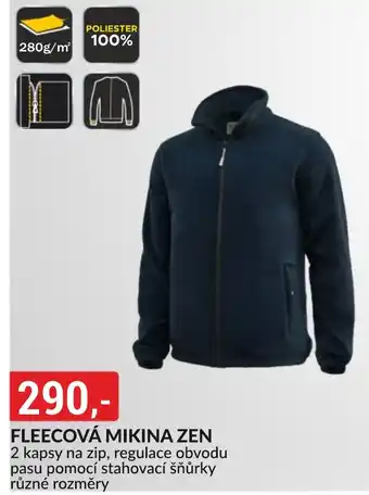 Fleecová mikina zen