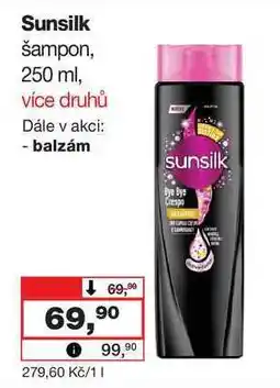 Barvy a laky drogerie Sunsilk šampon, 250 ml nabídka