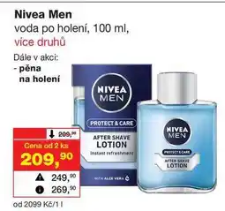 Barvy a laky drogerie Nivea Men voda po holení, 100 ml nabídka
