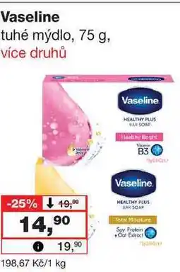 Barvy a laky drogerie Vaseline tuhé mýdlo, 75 g nabídka