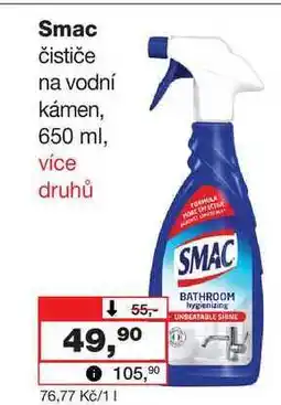 Barvy a laky drogerie Smac čističe na vodní kámen, 650 ml nabídka