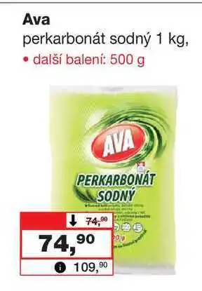 Barvy a laky drogerie Ava perkarbonát sodný 1 kg nabídka