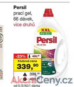 Barvy a laky drogerie Persil prací gel, 66 dávek nabídka