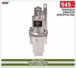 Baumax Čerpadlo vibrační ae9cpv30-30a nabídka