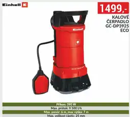 Baumax Einhell Kalové čerpadlo gc-dp3925 eco nabídka